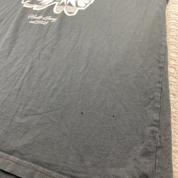 Hustle Gang Shirt Men 2XL XXL Black Native American Apache Graphic Print T-Shirt - Picture 6 of 9